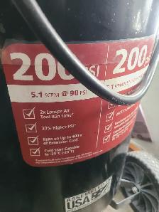 Husky 27 Gal 200 PSI Portable Compressor