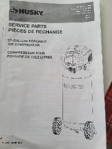 Husky 27 Gal 200 PSI Portable Compressor - Photo 3