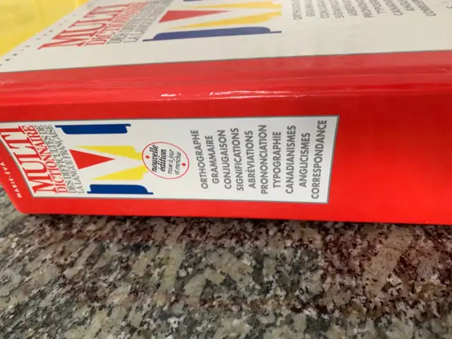 MULTI DICTIONNAIRE DE LA LANGUE FRANCAISE 1,324 PAGES: $20.00 - Photo 2