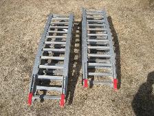 West 8 ft folding loading ramps