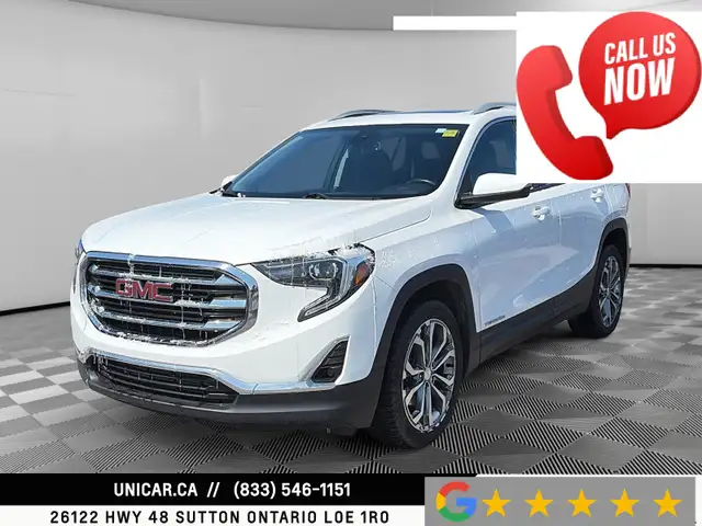 2018 GMC Terrain SLT No Accident Nav Premium Audio Backup Leathe