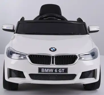 BMW GT 12v Child, Baby, Kids Ride On White Car SUV w Remote - Photo 4