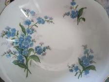 Royal Albert FORGET-ME-NOT fine bone china set for 4 - Photo 2