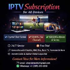 I.P.T.V 4K Streaming - No Freezing issues