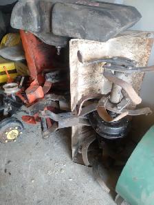 Allis-Chalmers 608 garden tractor w/tiller - Photo 2