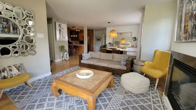 CONDO meublé LAURENTIDES - Piedmont, piscine , court terme