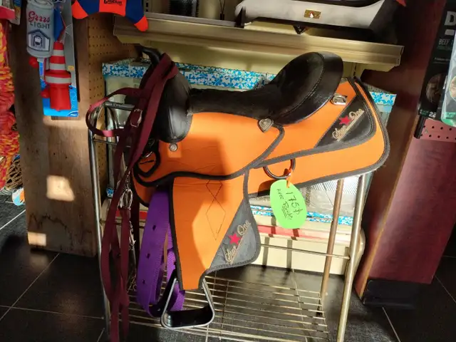 Selle western pour enfant - Photo 3