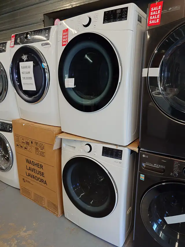 LG '27' White Front Load Washer & Gas Dryer Set on Sale‼️ - Photo 3