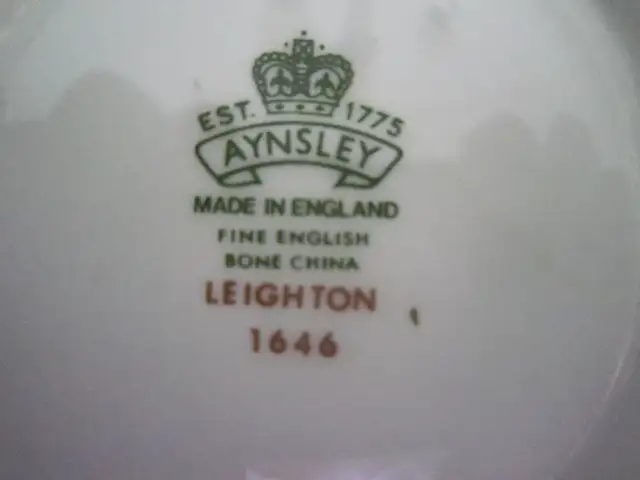 Aynsley LEIGHTON fine bone china - Photo 3