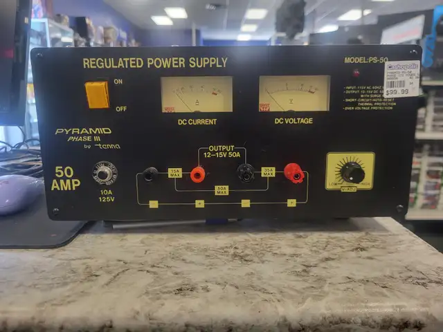 Pyramid PS-50 Phase III Power Supply @ Cashopolis!!