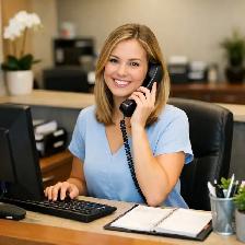 Hiring receptionist