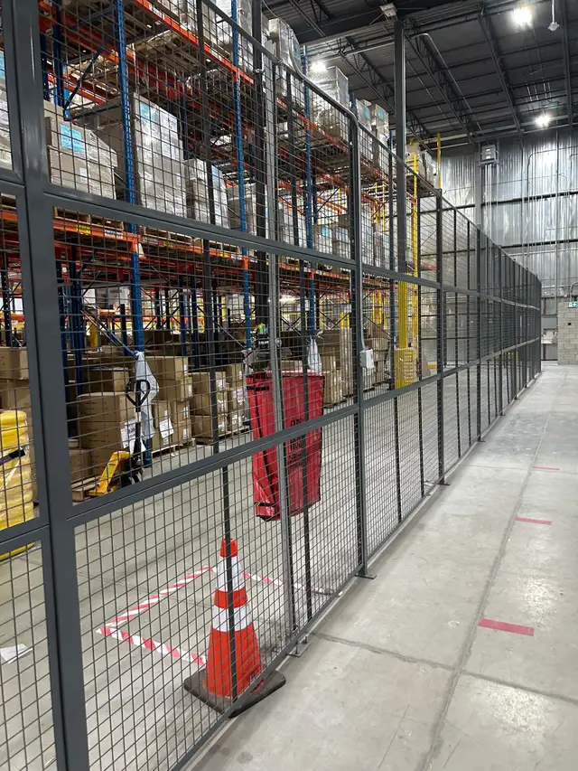 Fencing, Indoor security fence