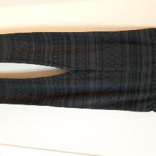 PANTALON LEGING GRIS NOIR SMALL FEM TAILLE 22'EXTENSIBLE: $10.00 - Photo 3