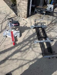 Craftsman 10 ' sliding compound miter saw