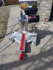 Craftsman 10 ' sliding compound miter saw - Photo 2
