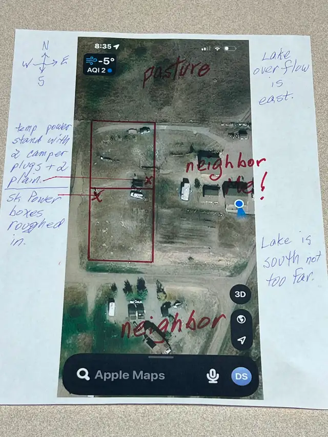 Lake Lots  $30,000 and $25,000 or $50,000 for both