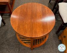 Magnificent Solid Cherry Stickley Side Table at Charmaine's - Photo 2