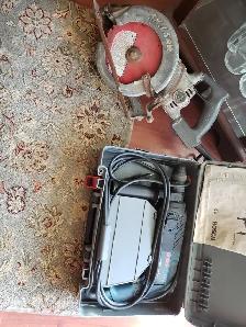 SKIL SAW AND BOSH HAMER DRILL IN WORKING COND.