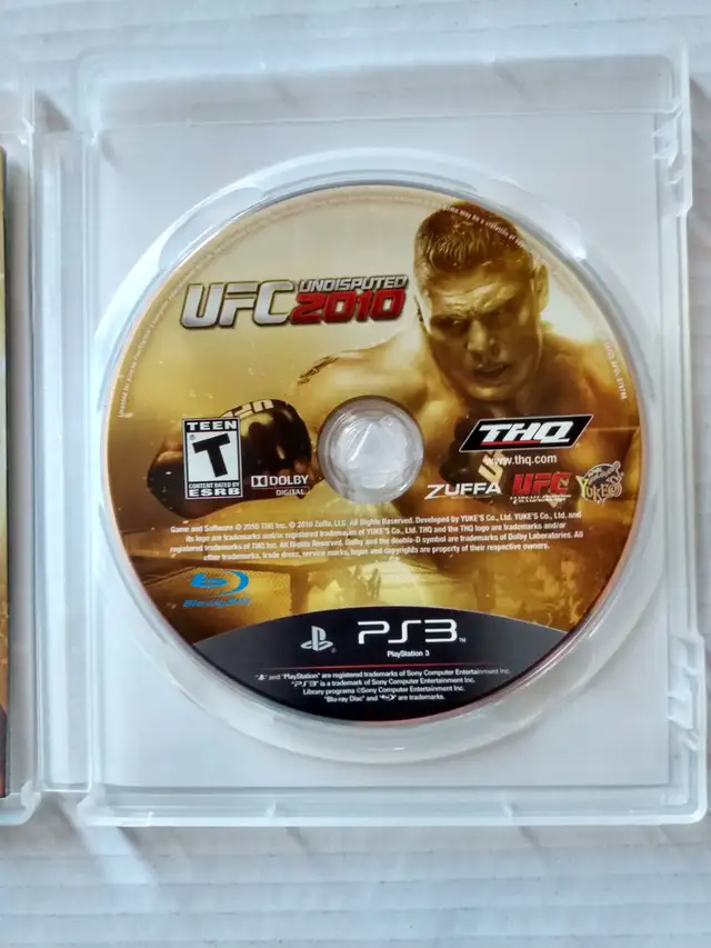 UFC 2010 UNDISPUTED PS3 GAME FOR PLAYSTATION 3 MINT - Photo 5