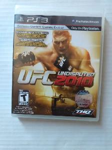 UFC 2010 UNDISPUTED PS3 GAME FOR PLAYSTATION 3 MINT