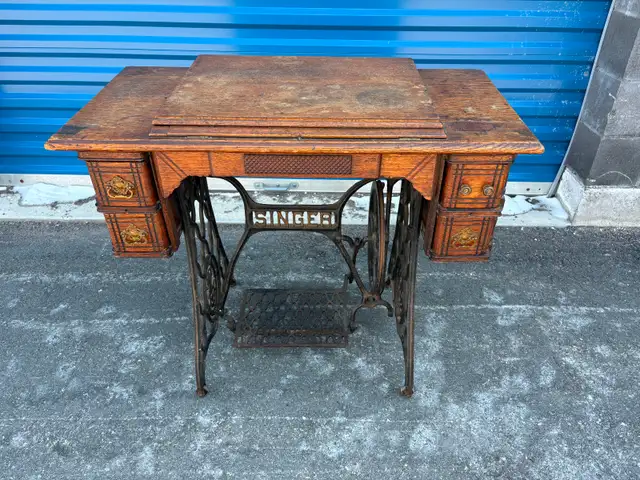 Old Singer Sewing Machine