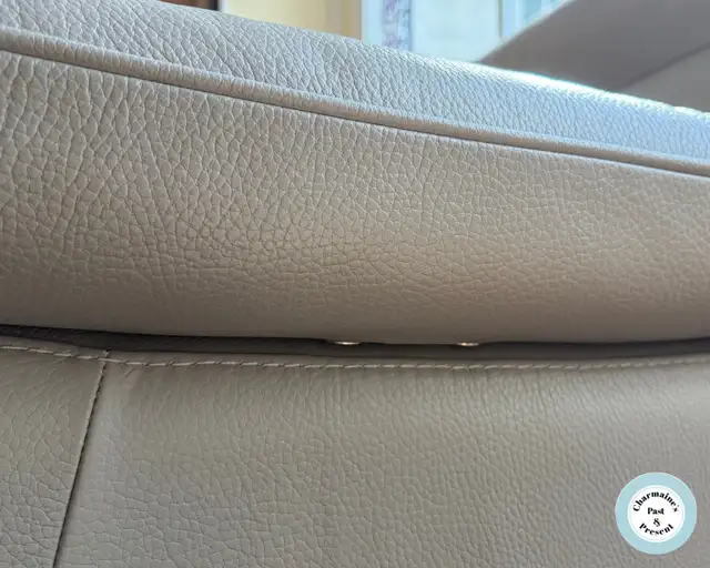 Near New Natuzzi Leather Power Reclining Sofa at Charmaine's - Photo 4