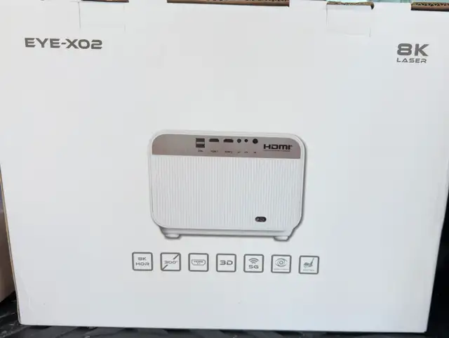 VISION  Laser Projector with Galaxy Projector Screen Included