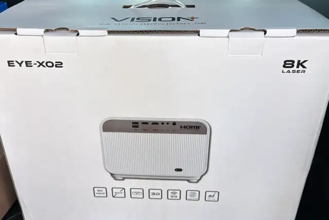 VISION  Laser Projector with Galaxy Projector Screen Included - Photo 2