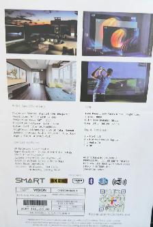 VISION  Laser Projector with Galaxy Projector Screen Included - Photo 3