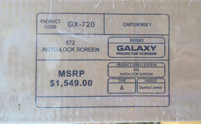 VISION  Laser Projector with Galaxy Projector Screen Included - Photo 7