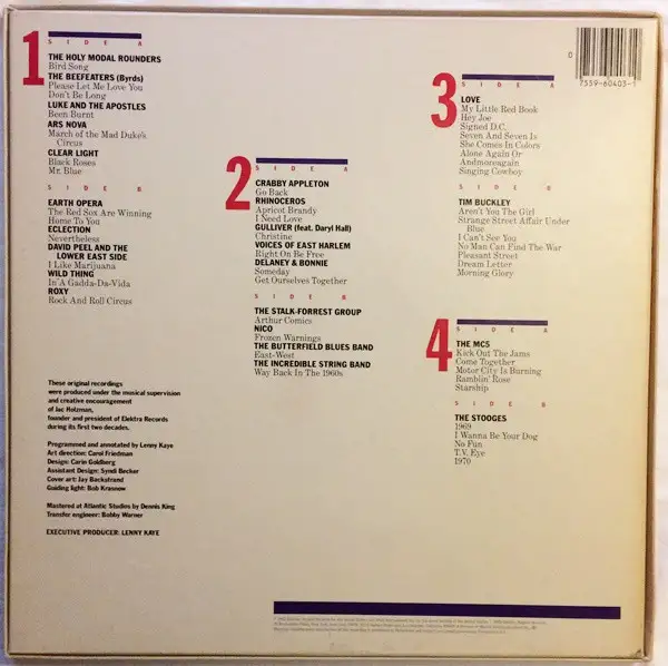 Elektrock The Sixties Jac Holzman Years Vinyl Lp Boxset - Photo 2