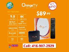 Orange TV 4K Android Media Player  - $89.99