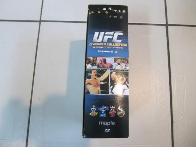 UFC Classics Collection Volumes 5-8 DVD Like New Circa 1994-96 - Photo 5