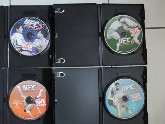 UFC Classics Collection Volumes 5-8 DVD Like New Circa 1994-96 - Photo 7
