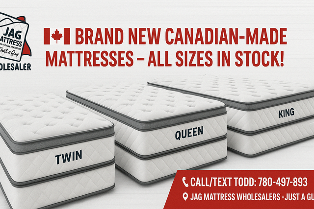 Brand New Mattresses – Many Styles Available