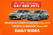 Leamington to Toronto/Brampton | 5.40 AM Daily