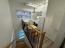 3 1/2 rénové 2 étages Rosemont 1350$ tout inclus 1er aout