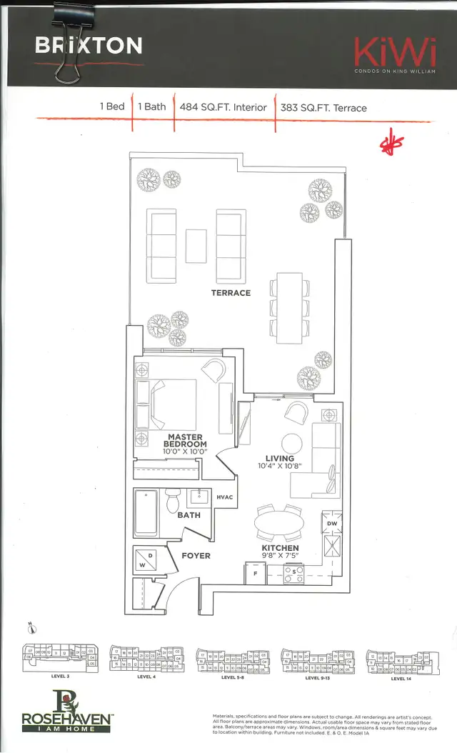 DOWNTOWN HAMILTON: 1 Bedroom Condo For Rent w/ Large Terrace - Photo 3