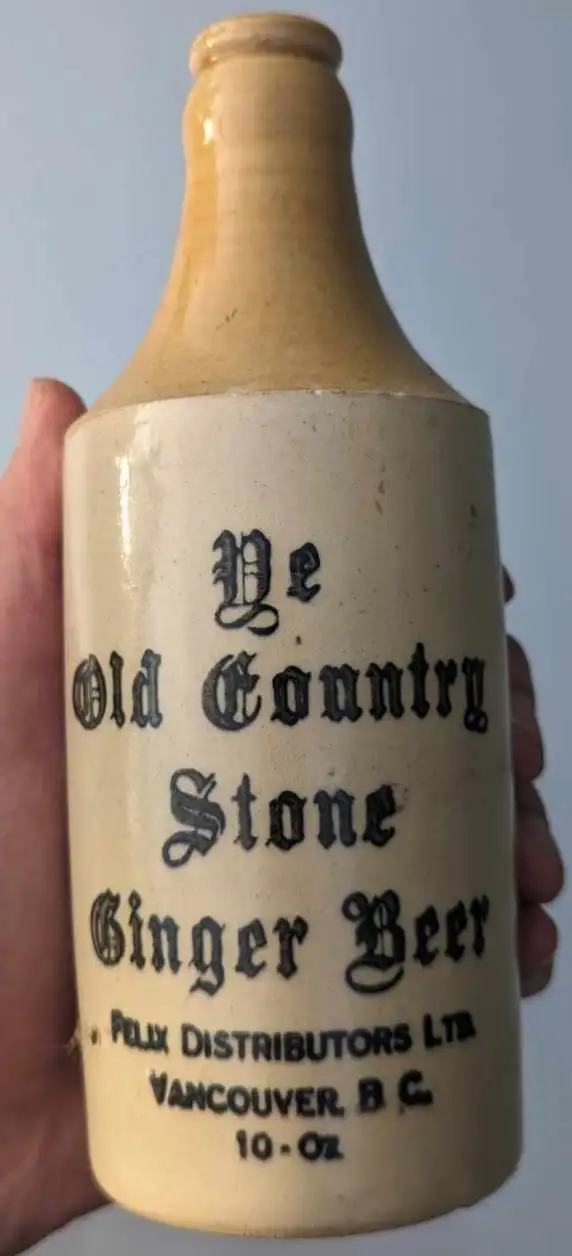ANTIQUE 1900's YE OLD COUNTRY GINGER BEER (10 OZ.) BOTTLE - Photo 2
