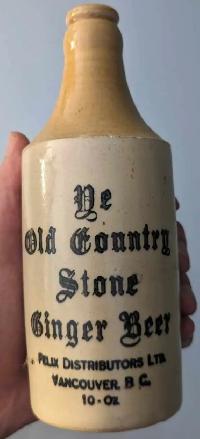 ANTIQUE 1900's YE OLD COUNTRY GINGER BEER (10 OZ.) BOTTLE - Photo 2