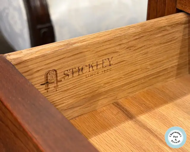 Solid Cherry Stickley Side Table with Drawer at Charmaine's - Photo 3