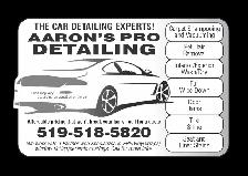 Aaron's pro detailing