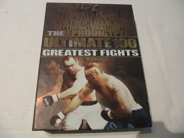 The Ultimate 100 Greatest Fights DVD DV95108 Box Set Circa 2009