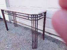 Tall Marble Top Entryway Table - Photo 4