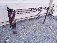 Tall Marble Top Entryway Table - Photo 5