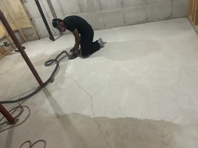 garage floor epoxy flake system - Photo 6