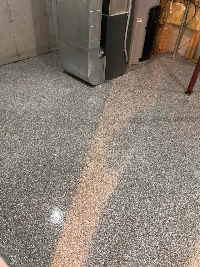 garage floor epoxy flake system - Photo 8