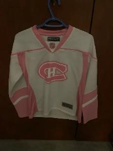 NEW. Montreal jersey. Ladies Medium. Cancer support version