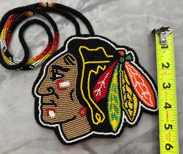 Beaded Medallion Chicago Bakchawks - Photo 2