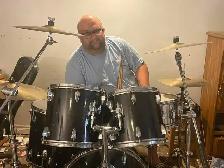 Versatile mature drummer